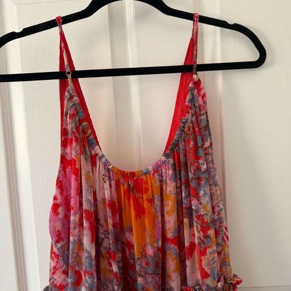 Free People Julianna Floral floaty maxi dress small - Picture 14 of 16